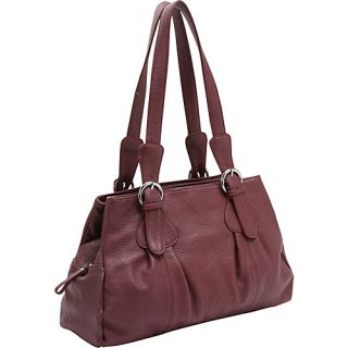 Ava Leather Tote Plum   FranklinCoveyBusiness Ladies Busi