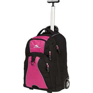Freewheel Black/Purple Razz Mystic   High Sierra Wheeled Backpacks