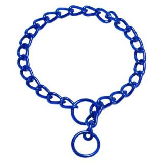 Platinum Pets Coated Chain Training Collar   Blue (22 x 2.5mm)