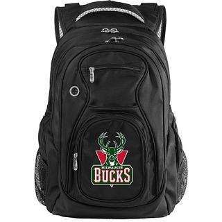 NBA Milwaukee Bucks 19 Laptop Backpack Black   Denco Sport