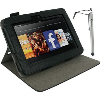Dual View Case w/ Stylus for Kindle Fire HD 7 (Fits 2012 Model Only) Bla