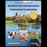 Official Study Guide for the Certified Park and Recreation Professional Examination