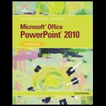 Microsoft Office Powerpoint 2010 Illustrated