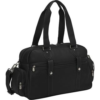 Adventurer Carry On Satchel Black   Piel Luggage Totes and Satchels