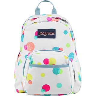 Half Pint Backpack Pink Pansy Confetti Dots   JanSport School & Day Hik