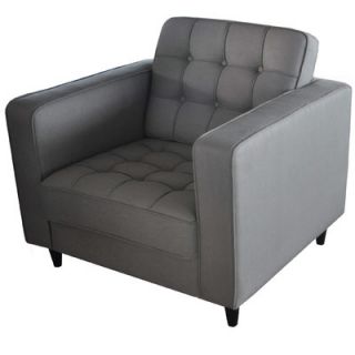 Moes Home Collection Romano Club Chair HV 1014 Color Light Grey