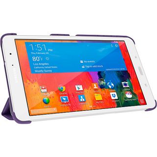 Samsung Galaxy Tab Pro 8.4 inch   Origami Slim Shell Case Purple   rooCA