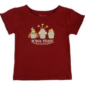 Iowa State Cyclones NCAA Toddler Ruffle T Shirt