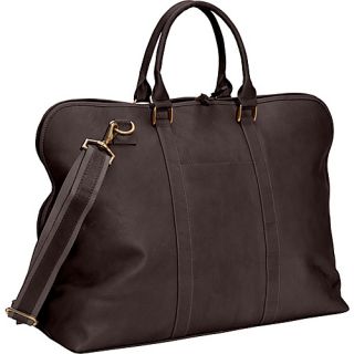 Leather Weekender Satchel Vachetta Cafe   Clava Luggage Totes and Satchels