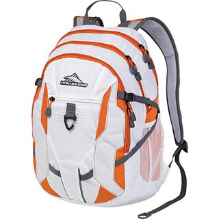 Aggro Backpack White/Blaze Orange/Charcoal   High Sierra Laptop Back
