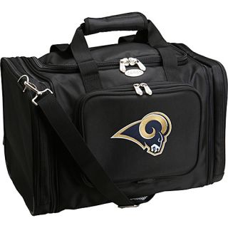 NFL St Louis Rams 22 Travel Duffel Black   Denco Sports