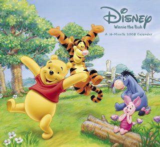 Disney Winnie the Pooh 2008 Calendar 9780768882339 Books