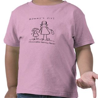 Mommy's Little Girl   Mother & Daughter T Shirt