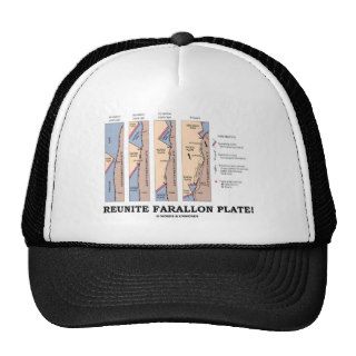Reunite Farallon Plate (Geology Plate Tectonics) Hat