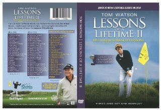 Tom Watson Lessons of a Lifetime II   Three Discs and Booklet (2014)  Sports & Outdoors