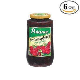 Polaner Red Raspberry Preserve, Number 10 Can    6 cans per case.