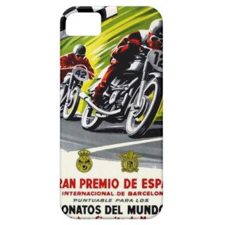 Gran Premio De Espana Vintage Motorcycle Advert. iPhone 5/5S Cover