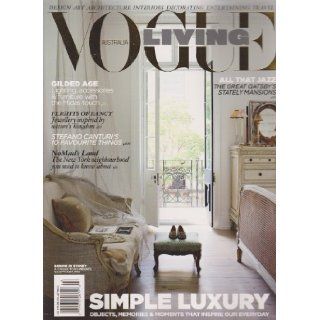 Vogue Living Australia Magazine Volume 47 Number 3 Various Books