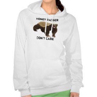 funny honey badger don't care tshirts