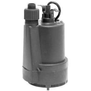 Superior Pump 1/3 HP Submersible Thermoplastic Utility Pump 91330