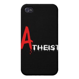 Scarlet Atheist Cases For iPhone 4