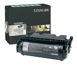 Lexmark T630, T632, T634, X630, X632, X634 High Yield Return Program Toner Cartridge (21,000 Yield), Part Number 12A7462