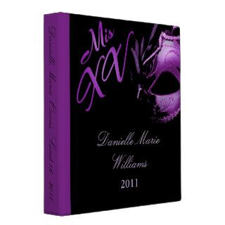 1" Photo Binder Scrapbook Mis XV Purple Lilac