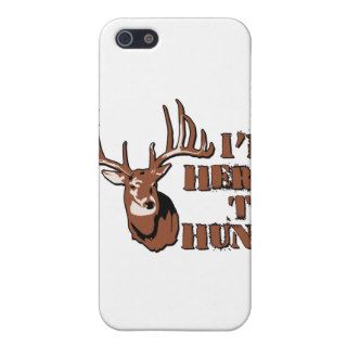 Here to Hunt Covers For iPhone 5