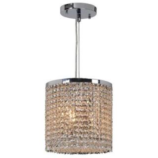 Worldwide Lighting Prism Collection 3 Light Chrome Chandelier W83737C10