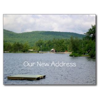 Lake View New Address Postcards