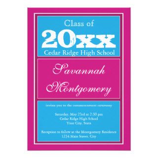 2014 High School Graduation Announcements