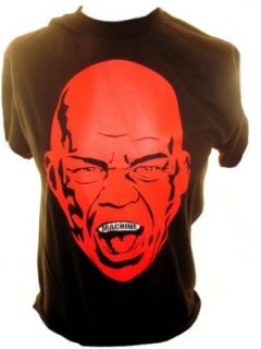WWE (W.W.E.) Kurt Angle Mens T Shirt   "Machine" Any Place Any Time on Black (X Small) Clothing
