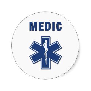 EMS ParaMedic Star of Life Sticker