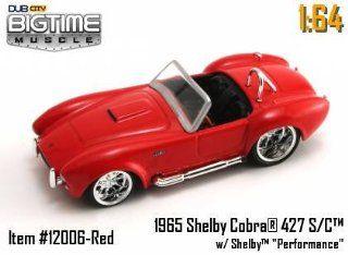 Jada Dub City Big Time Muscle Red 1965 Ford Mustang 164 Scale Die Cast Car Toys & Games