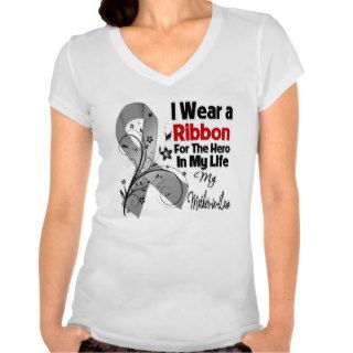 Mother in Law Hero in My Life Brain Cancer Tees