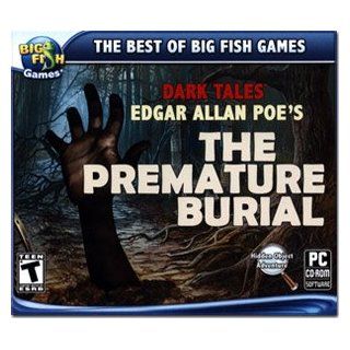 Big Fish Dark Tales 3 Edgar Allan Poe's The Premature Burial for Windows for Age   13 and Up (Catalog Category PC Games / Adventure ) Electronics