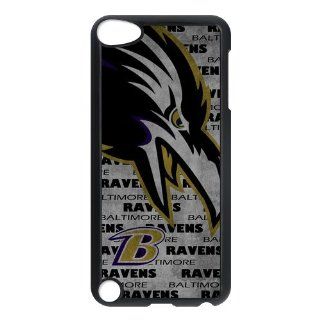 Custom Baltimore Ravens Cover Case for iPod Touch 5 5th IP5 9158 Cell Phones & Accessories