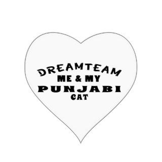 Dream Team Me And My Punjabi Cat Sticker