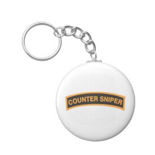 Counter Sniper Tab Key Chain