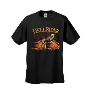 Hell Rider   Cherrybargains Funny Men's Short Sleeve T shirt Clothing