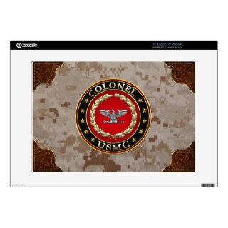 U.S. Marines Colonel (USMC Col) [3D] Decal For Laptop