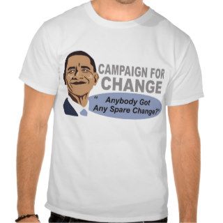 Obama Spare Change Tshirts