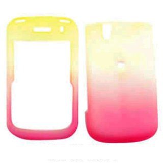 Blackberry Tour/bold 9650 9630 Yellow White Pink Frost Case Accessory Snap on Protector Cell Phones & Accessories