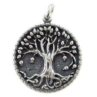 Very Detailed Round Tree of Life Pendant in Fusion 27 for Men or Women, #7644 Taos Trading Jewelry Jewelry