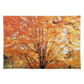 Autumn Maple Tree Placemats
