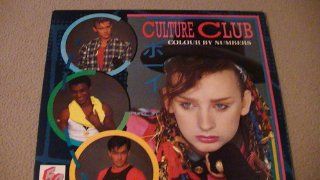 Culture Club (Boy George) Colour By Numbers Original Virgin Records Stereo release 39107QE 1980's Punk Rock Vinyl (1983) Music