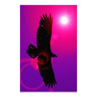 Wings of Eagle Personalized Stationery