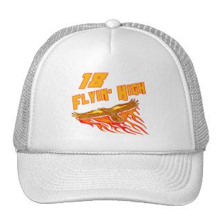 Flying High 18th Birthday Gifts Hat