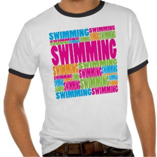 Colorful Swimming Shirts