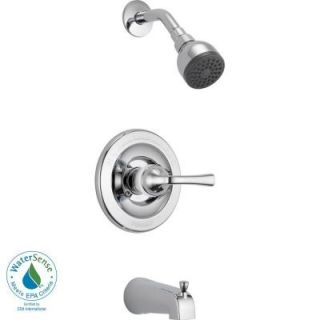 Delta Foundations Single Handle Tub and Shower Faucet in Chrome B114900